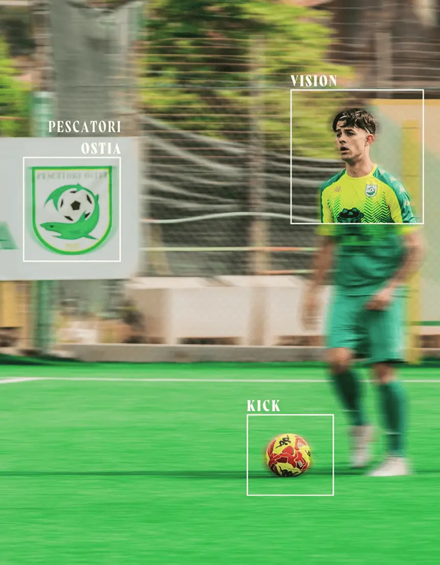 Calciatore - Pescatori Ostia